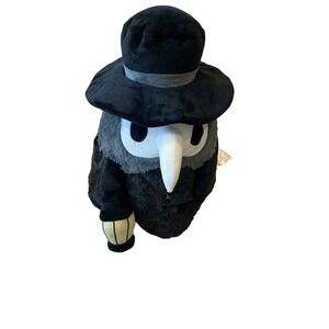 Squishable Plague Doctor Plush Figure 18'- Black Glow In The Dark